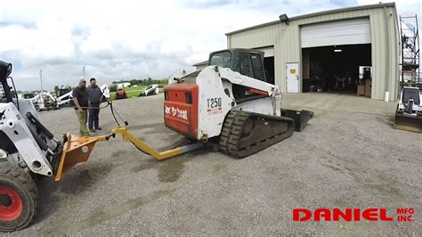 moving a dead skid steer